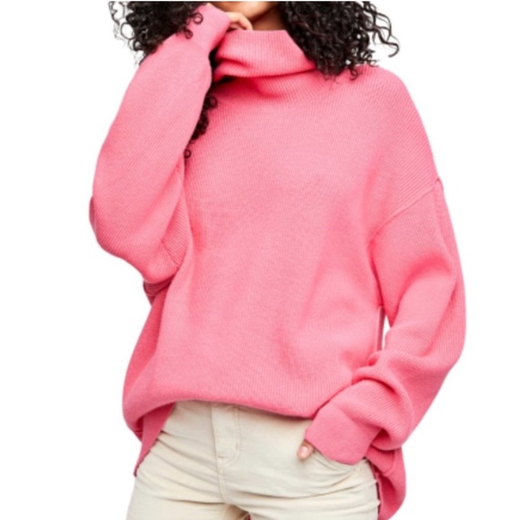 Free People Sweaters - Free People Softly Structured Turtleneck Tunic